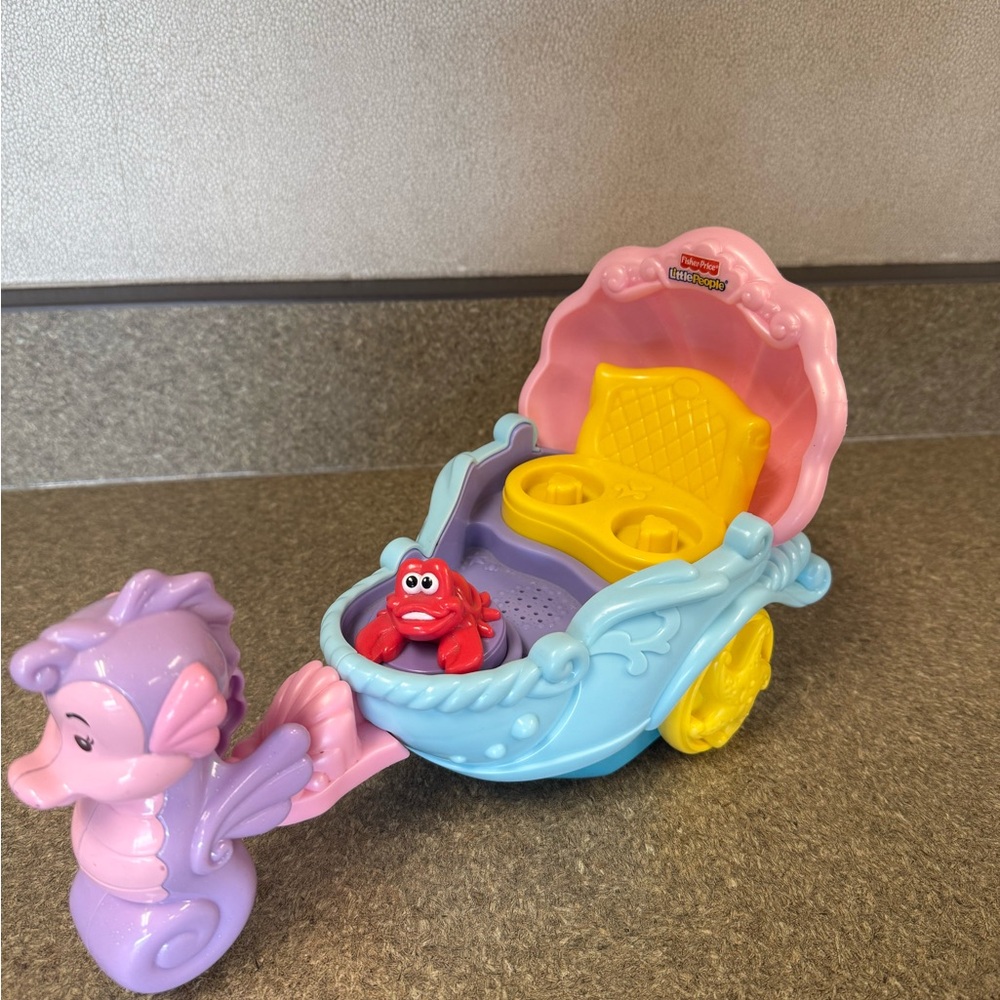 Fisher-Price Little People Ariel Carriage